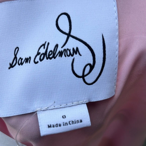 Sam Edelman Women’s Colorburst Leaf Print Faux Wrap Midi Dress - Picture 9 of 10